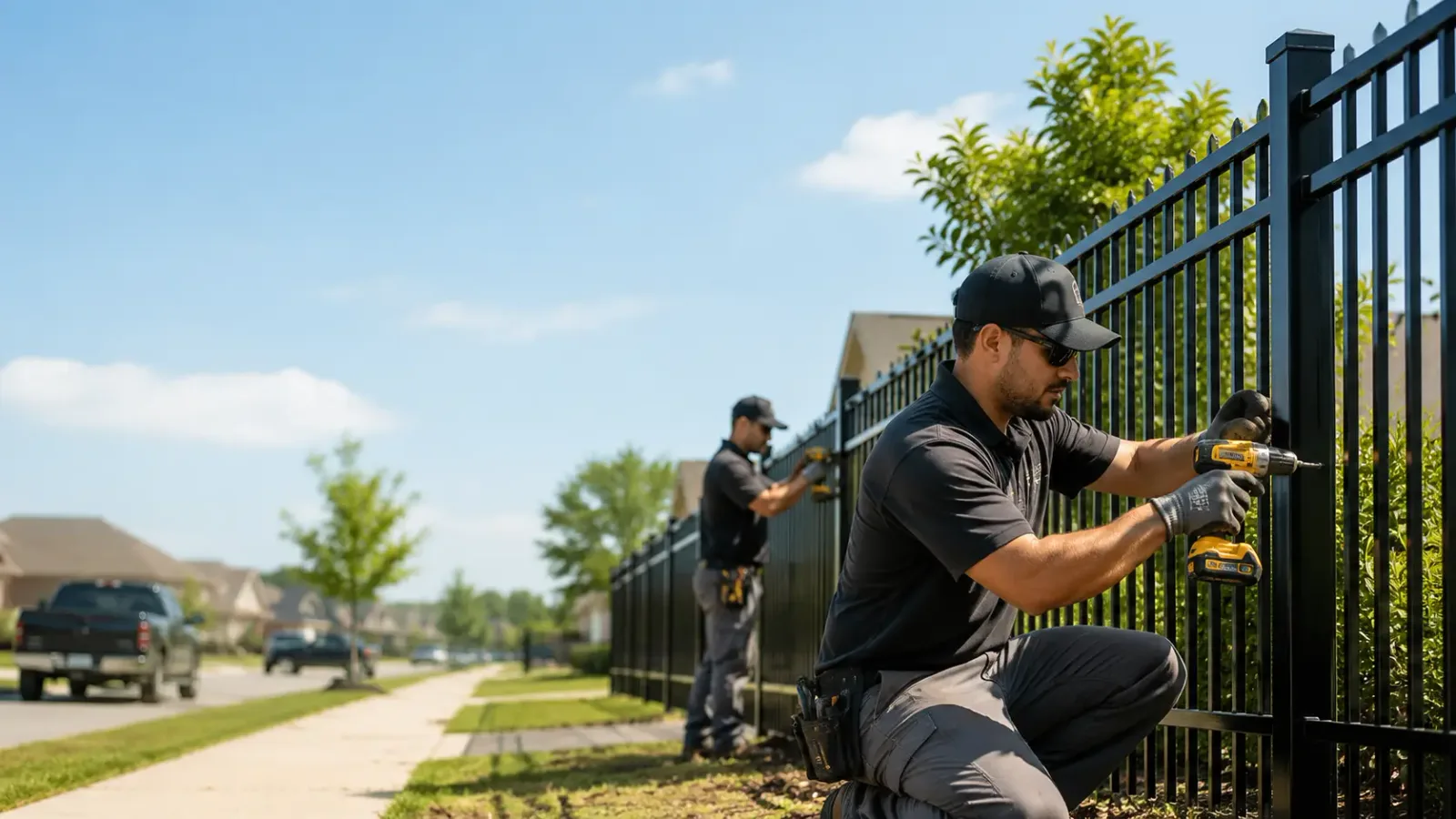 Metal Fence Installation in Stamford, TX